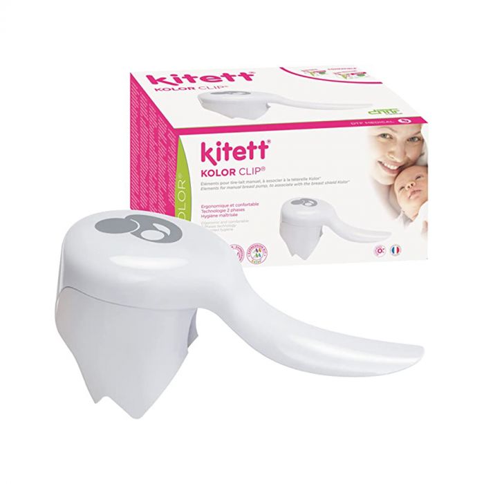 Lightweight Kitett Kolor Clip Handle for Effortless Breast Pumping